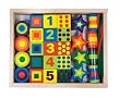 Melissa & Doug Deluxe Wooden 27-Piece Lacing Beads in a Box