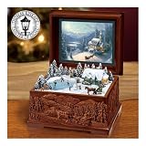 Buy Ardleigh Elliott Thomas Kinkade Sunday Evening Sleigh Ride Music Box
