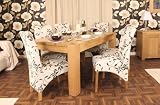 Aston Solid Oak Dining Table (4-6 Seater) Baumhaus