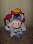 Adorable Disney 100 Acre Woods Eeyore Fireman From Winnie the Pooh 8" Plush Doll