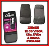 CD Visor Holder DVD Case Storage Disc Car Auto Cover Pocket Sun Organizer 12 New