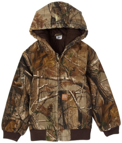 Top Rated !! for Carhartt  Boys 8-20 Work Camo Active Jacket,Real Tree,L(14-16)