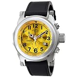 Invicta Men's Exclusive Force Collection Chronograph Black Leather Watch #F0050