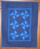 LAST MINUTE CHRISTMAS GIFT IDEA!!! ON SALE!!! Amish Hand Sewn Baby Boy Crib Quilt