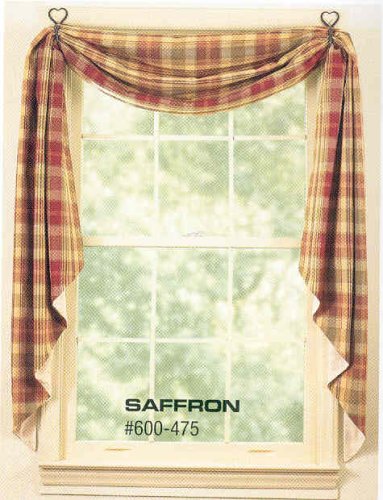 Park Designs Saffron Country Fishtail Swag