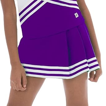 Click here to buy Three Pleat A-Line Skirt by Cheerleading Company.