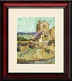 IMAGE OF The Old Mill, 1888 Framed Art Print by Vincent Van Gogh, 14.77 in. x 16.65 in. Framed