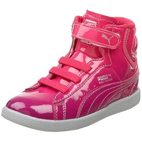 PUMA Infant/Toddler First Round Gloss High Sneaker