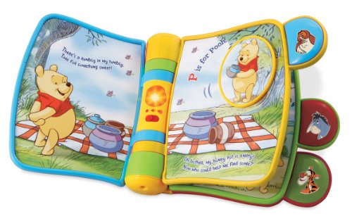 VTech - Winnie l'Ourson - Winnie Mon Livre des Découvertes (Version Anglaise)