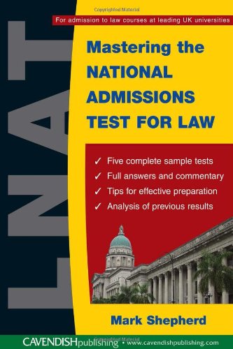 mastering the national admissions test for law