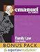 Books : Emanuel Law Outlines: Family Law 2011 (Print + eBook Bonus Pack)