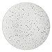 Zak Designs Confetti Melamine Dinner Plates, 11-Inch, White, Set of 6