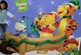 8ft Long Airblown Inflatable Christmas Disney Pooh, Tigger, & Eeyore