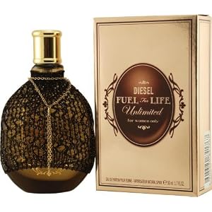 51erVCIHvWL. SL500 AA300  Diesel Fuel For Life Unlimited By Diesel For Women Eau De Parfum Spray 1.7 Oz