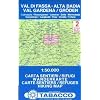 Sella, Marmolada, Fassa, Gr�den: Wanderkarte Tabacco. 1:50000