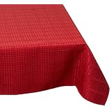 Bardwil Evolution 52 by 52-Inch Square Tablecloth, Merlot by Bardwil