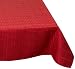 Bardwil Evolution 52 by 52-Inch Square Tablecloth, Merlot