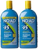 No AD Sunblock Lotion SPF 45-16 oz