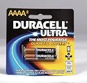 Duracell AAAA Quad Batteries ( 2 Pack )