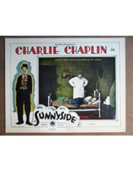 EV41 Sunnyside CHARLIE CHAPLIN 1923 Pathe Lobby Card