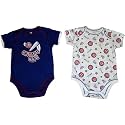 MLB Baseball Infant 2 Piece Bodysuit Set - Chicago Cubs, 18 Months