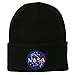 NASA Insignia Embroidered Long Beanie