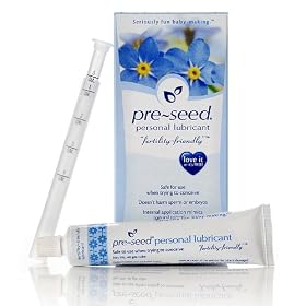 2 Boxes Pre-seed Lubricant & 5 Aimstrip Pregnancy Tests