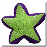Cheerleader Team Spirit Star Shaped Toss Pillow