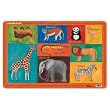 Crocodile Creek Placemat Wild Animals