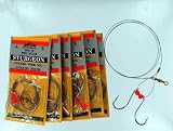 Scotchline Two Hook Size 7/0 Wire Sturgeon Rig - 6 Pack