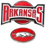 Arkansas Razorbacks Slider Hat Clip W/ Golf Ball Marker - NCAA College Athletics