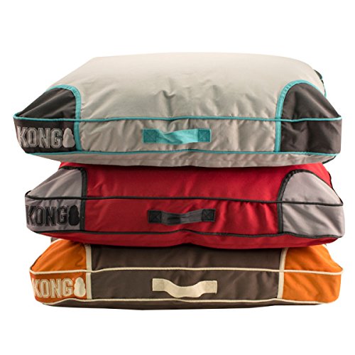 KONG Chew Resistant Heavy Duty Pillow Bed RED PLAID Check Price
