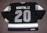 LUC ROBITAILLE Los Angeles Kings 1993 CCM Vintage Throwback Away NHL Hockey Jersey, XL