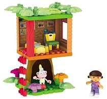 Mega Bloks Dora's Buildable Boots Treehouse Adventure