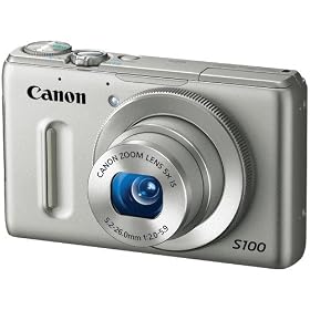 12.1 Megapixel Powershot S100 Digital Camera (Silver) - CANON