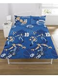 Lazy Town Double Duvet Cover and Pillowcase 'Sportacus' Design Bedding