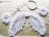 Fairy - Angel Wings Halo and Wand - Fancy Dress - Dressing Up