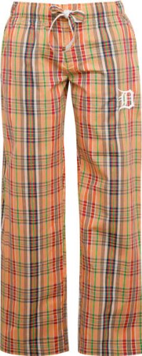 Detroit Tigers Women's Spectrum Plaid Navy Pants