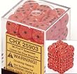 Chessex Speckled 12mm d6 Fire Dice Block 36 Dice