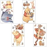 Winnie the Pooh Watercolor Wall Stickers
