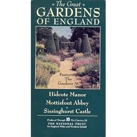 Great Gardens of England: Featuring the Gardens at Hidcote Manor, Mottisfont Abbey, Sissinghurst Castle [VHS]