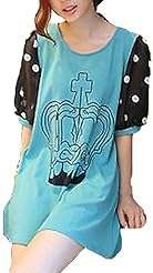 Summer Dots Print Chiffon  Dress