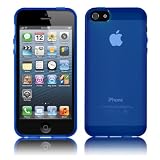 Cbus Wireless Blue Flex-Gel Case / Skin / Cover for Apple iPhone 5 5G