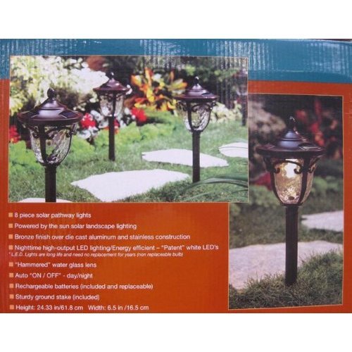 Global X Diecast Sleek sunlight ornamental landscaping 8 pieces
