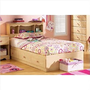 Lily Rose Mates Bed and Bookcase Headboard