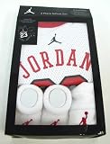 JORDAN 3 PIECE INFANT SET IBSP524-WHT (ONE, WHITE/RED)