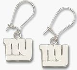 New York Giants Sterling Silver Dangle Earrings