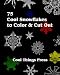 75 Cool Snowflakes To Color & Cut Out: Folding, Coloring and Cutting for Kids