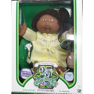 The Original 25 Anniversary Cabbage Patch Kids Doll - Saundra Geraldine - August 12 by