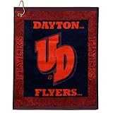 Dayton Flyers Woven Jacquard Golf Towel